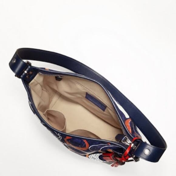 Coach Legacy Heritage Signature C Print Doodle Duffle Shoulder Bag - Picture 3 of 15